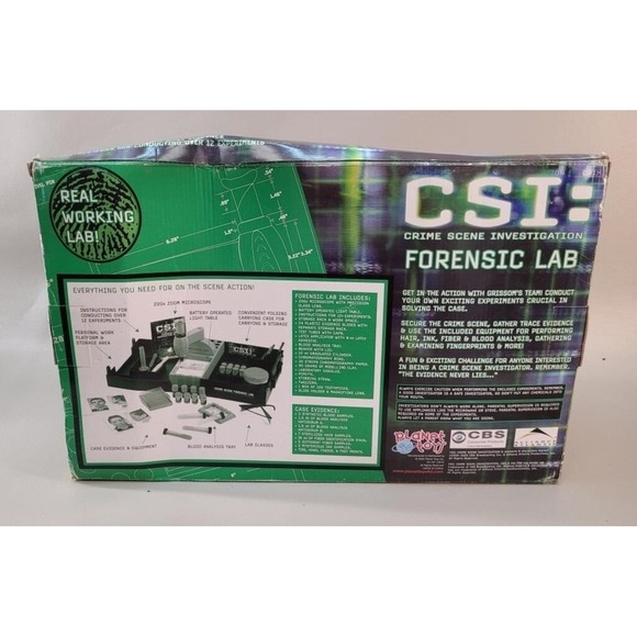 CSI:‎ Crime Scene Investigation FORENSIC LAB Rare Sealed See Pictures - Picture 5 of 7
